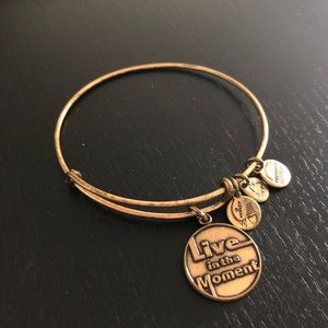 Alex and Ani Bracelet. Live in the Moment.